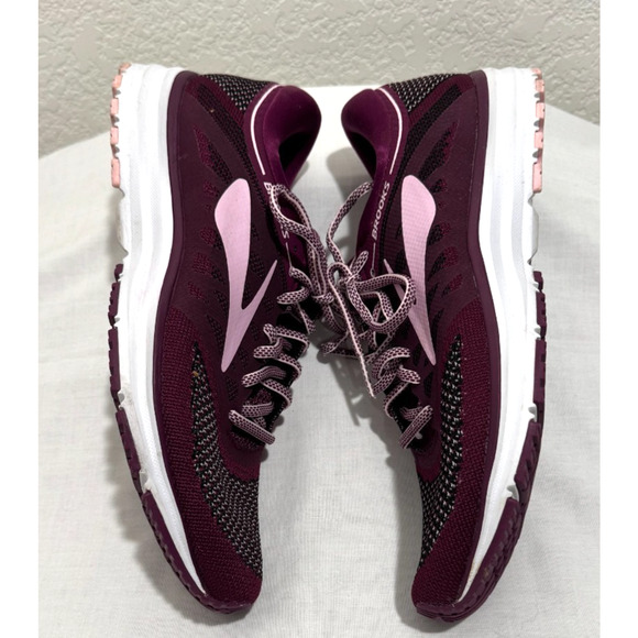 Womens Brooks REVEL Running Shoes Purple Burgundy Sz 10.5 Sneakers EUC - Picture 8 of 9